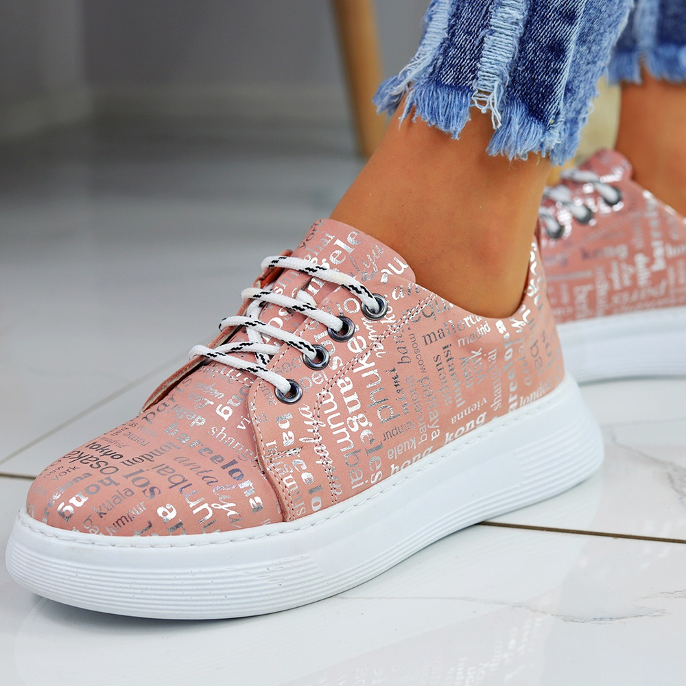 Růžové dámské boty z přírodní kůže Artiker