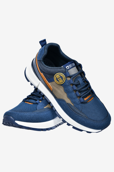 Pánské černobílé vzdušné tenisky Big Star